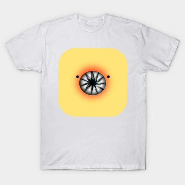 Yellow Creature T-Shirt by fakeface